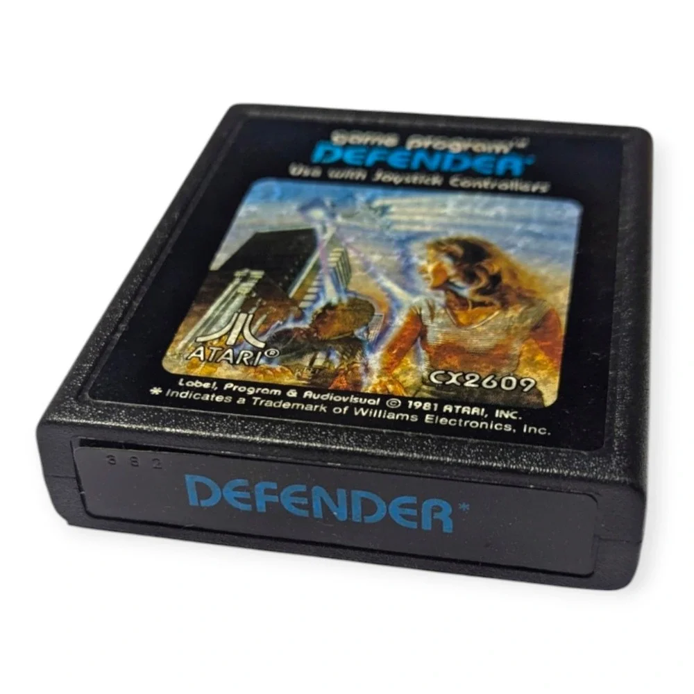 Atari 2600 Defender Video Game Original Box Manual CX2609 Vintage 1982‎